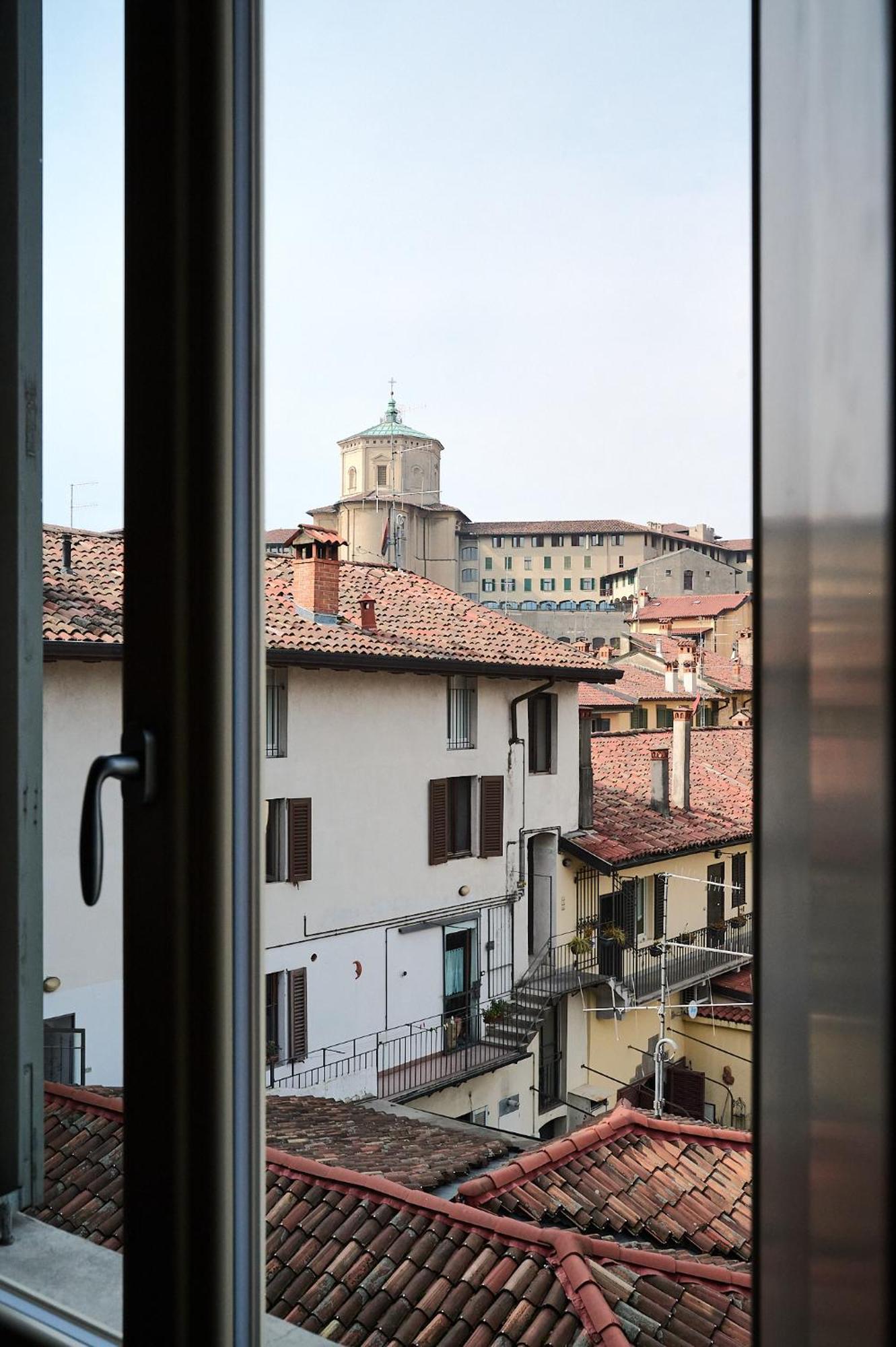 "Camera Con Vista" Bergamo Alta Bérgamo Exterior foto